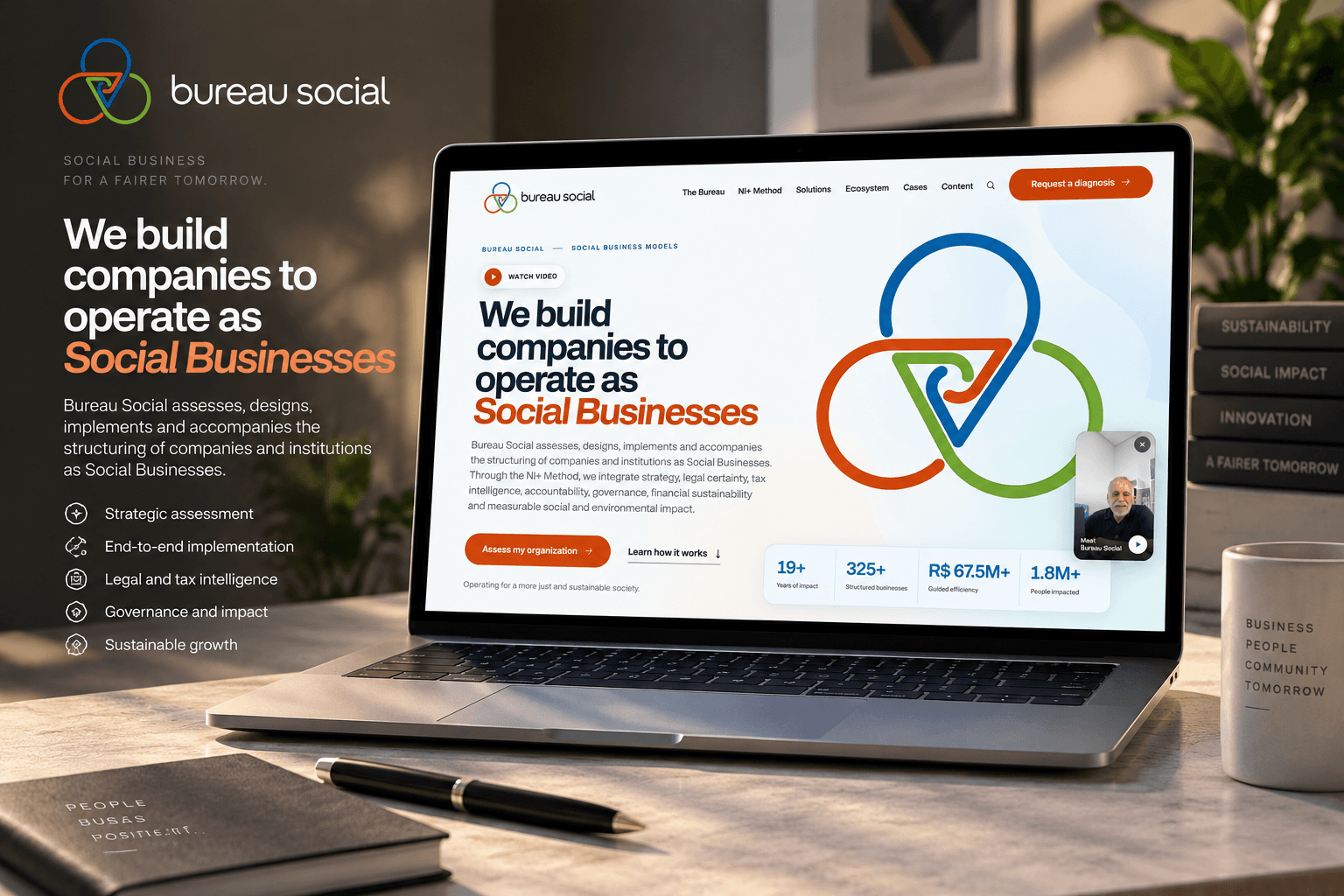 Homepage of Bureau Social