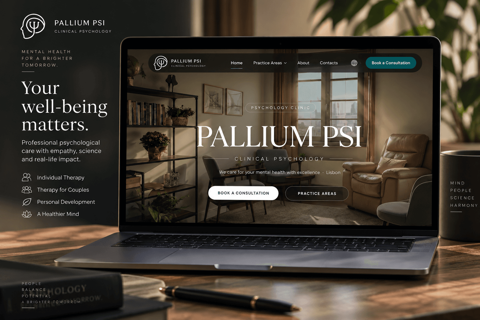 Homepage of Pallium PSI